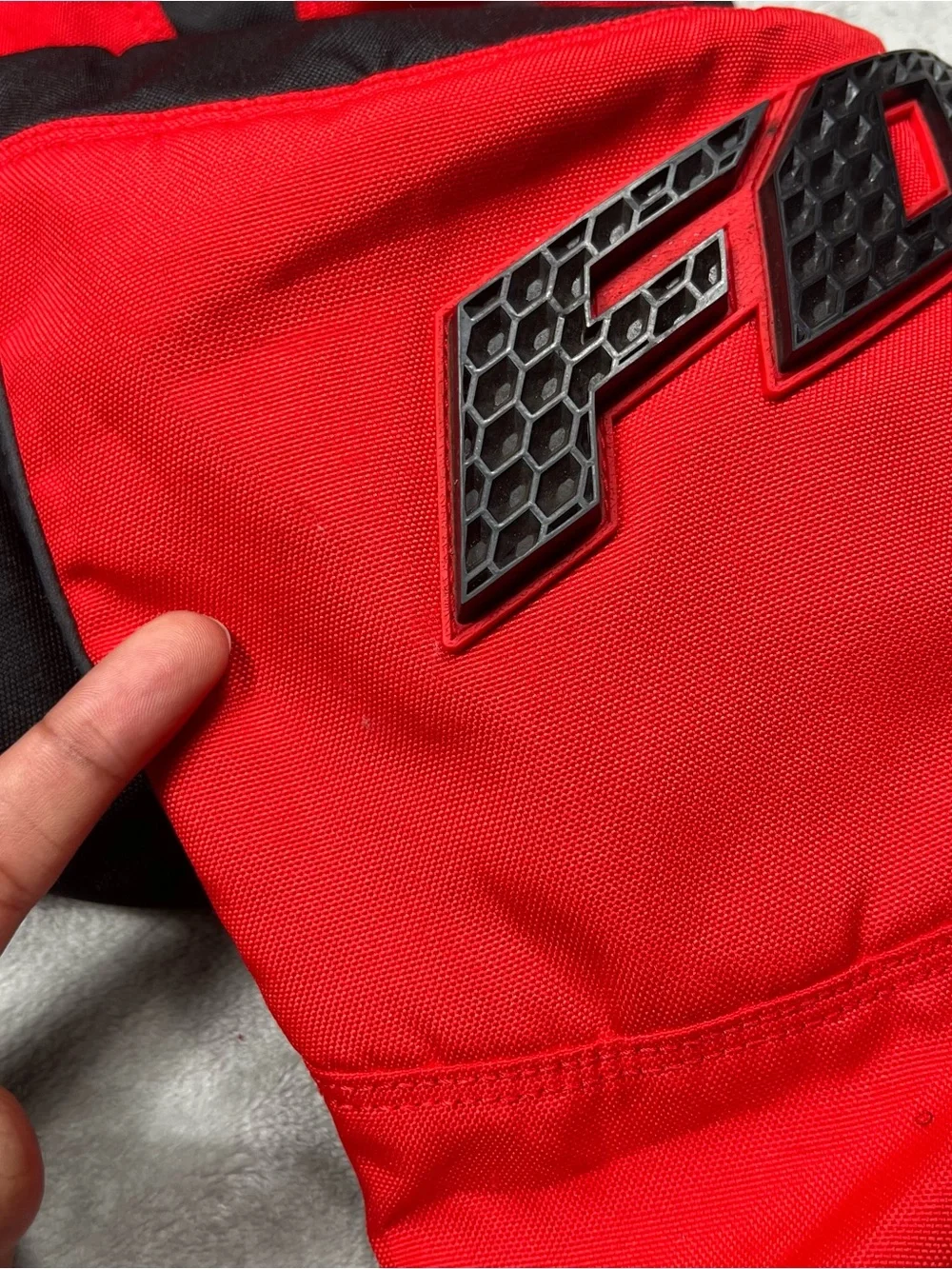 Fox Racing 180 Bike Pants Mens 32x32 Red/Black Motorcross Padded Dirt Bike